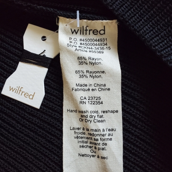 Wilfred Black knitted sleeveless tank top - Picture 5 of 5